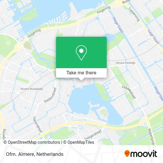 Ofm. Almere map