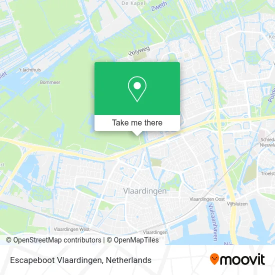 Escapeboot Vlaardingen map