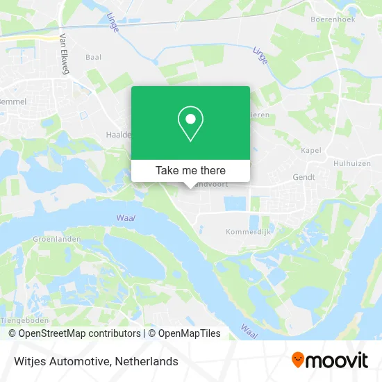 Witjes Automotive map