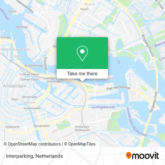 Interparking map