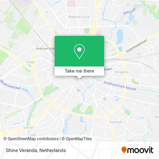 Shine Veranda map