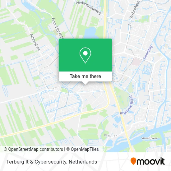 Terberg It & Cybersecurity map