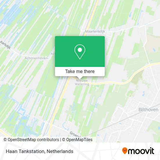 Haan Tankstation map