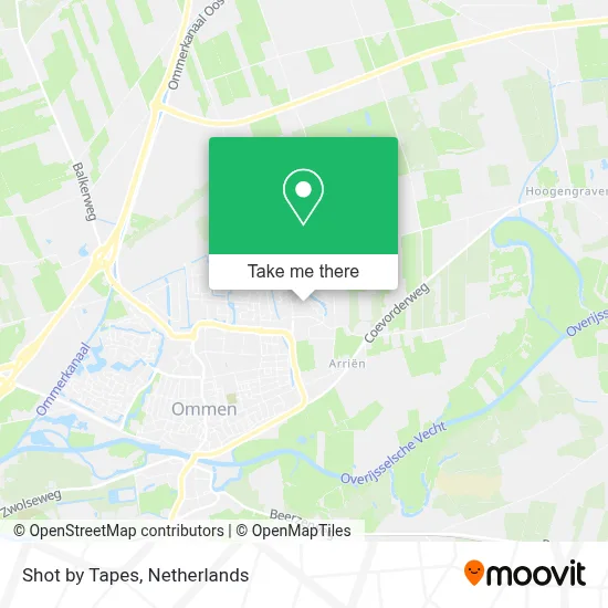 Shot by Tapes map