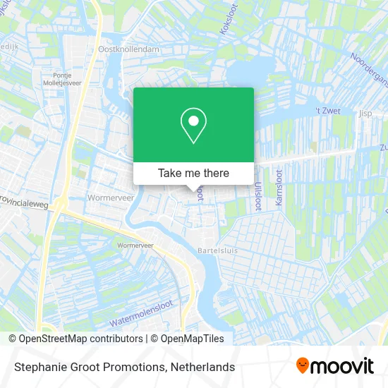 Stephanie Groot Promotions map