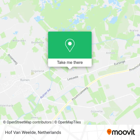 Hof Van Weelde map