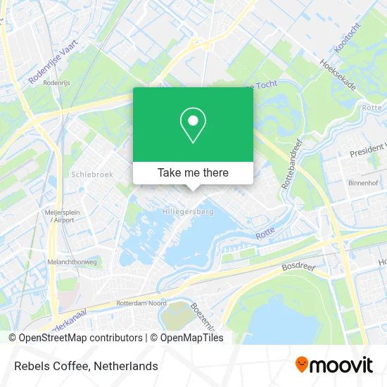 Rebels Coffee map