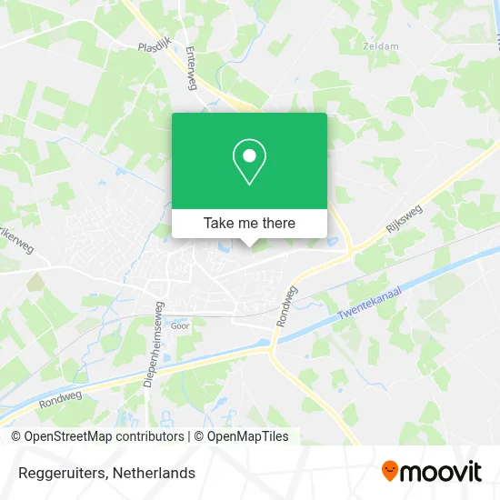 Reggeruiters map