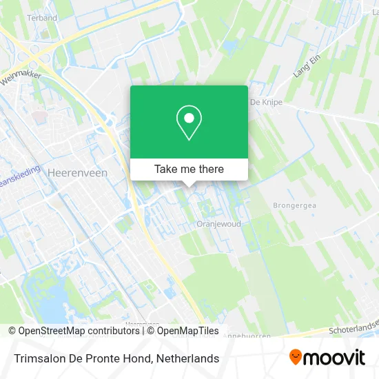 Trimsalon De Pronte Hond map