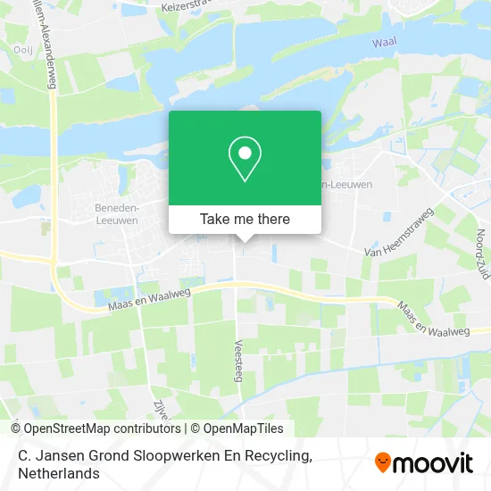 C. Jansen Grond Sloopwerken En Recycling map