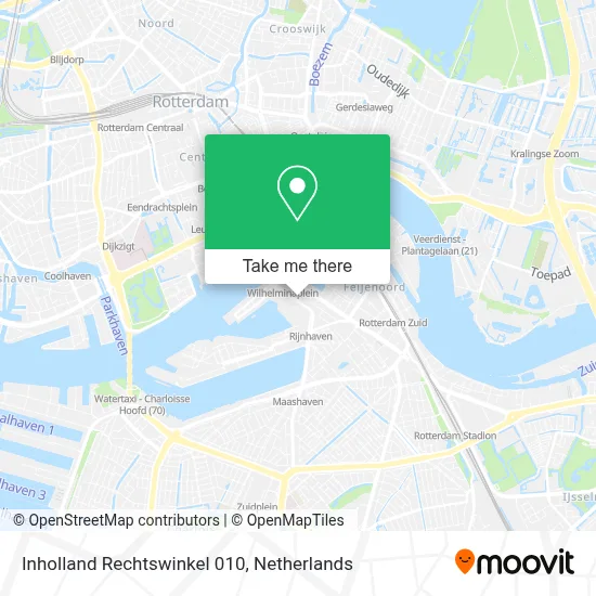 Inholland Rechtswinkel 010 map