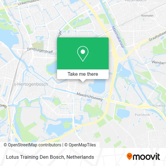 Lotus Training Den Bosch map