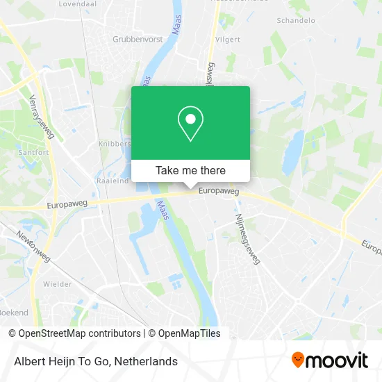 Albert Heijn To Go map