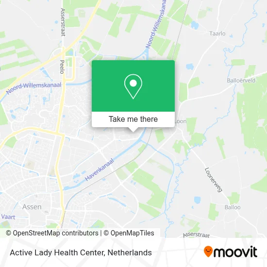 Active Lady Health Center map