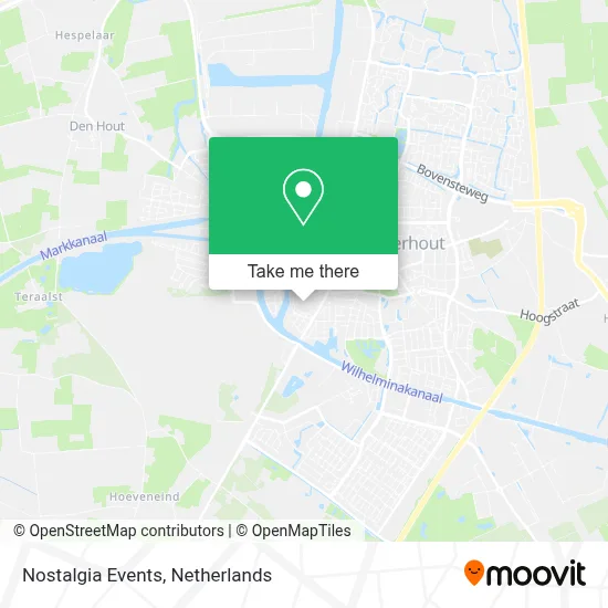 Nostalgia Events map