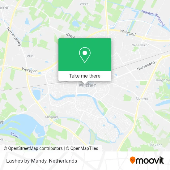Lashes by Mandy map
