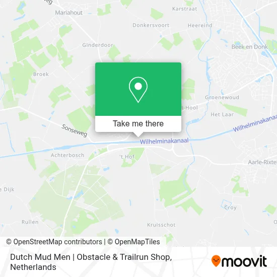 Dutch Mud Men | Obstacle & Trailrun Shop map