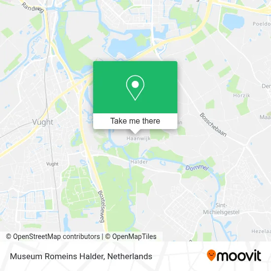 Museum Romeins Halder map