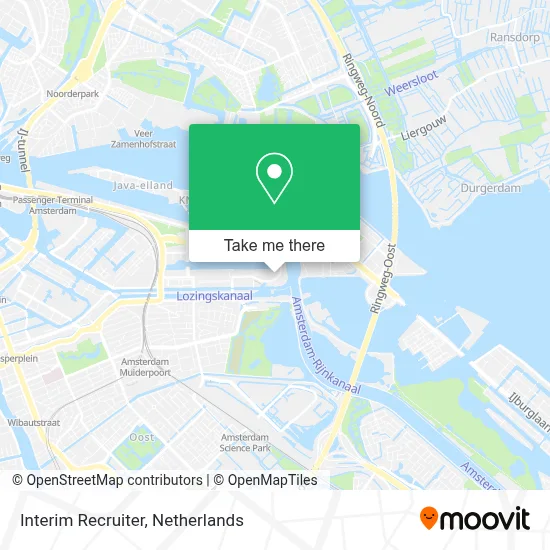 Interim Recruiter map