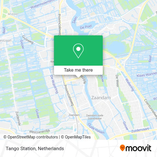 Tango Station map