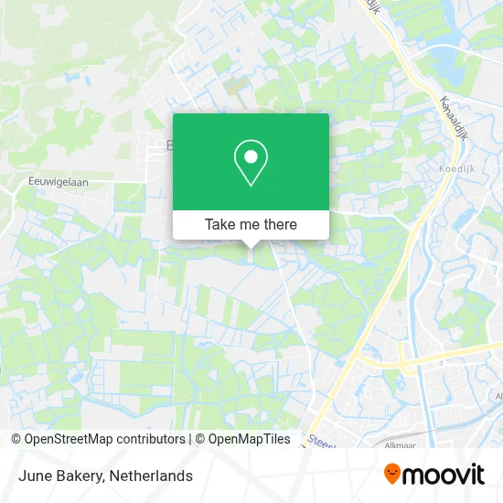 June Bakery map