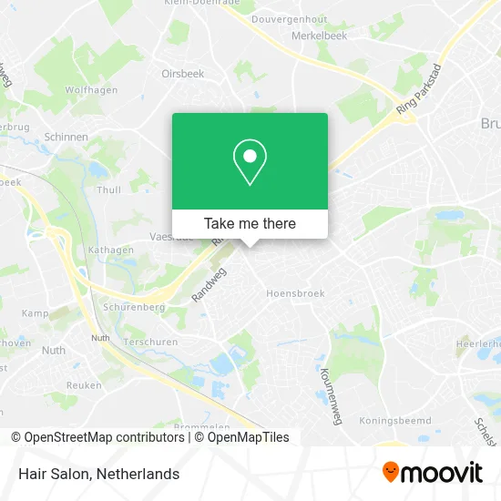 Haarzaak map