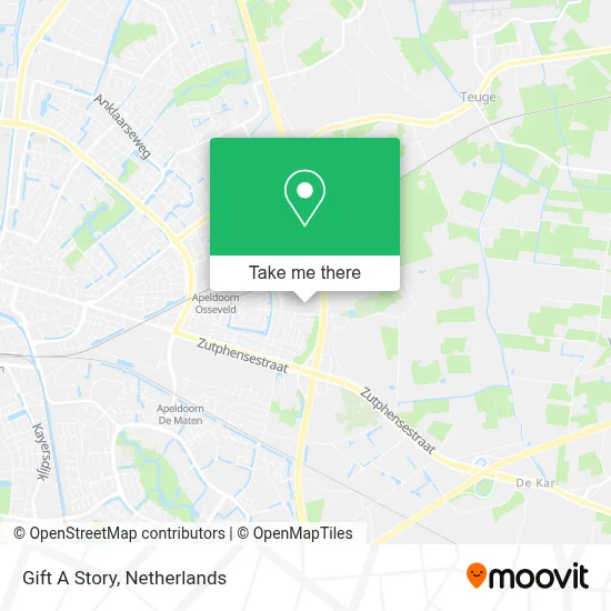 Gift A Story map