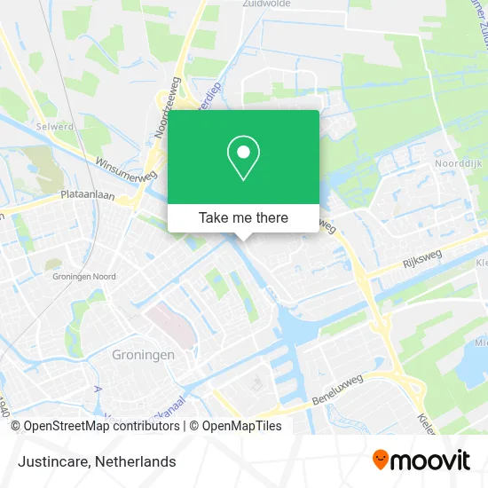 Justincare map