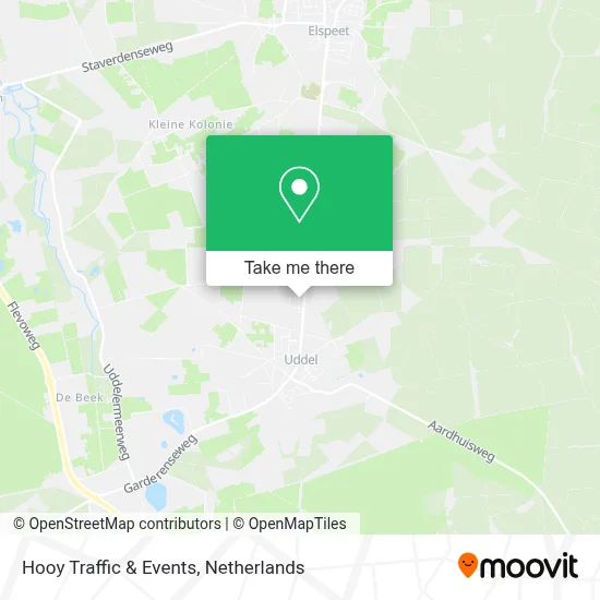 Hooy Traffic & Events map