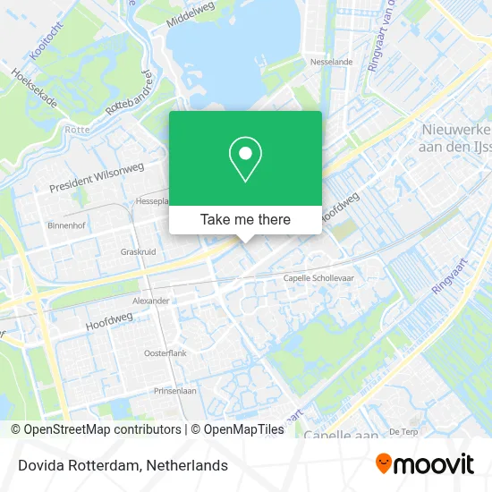 Dovida Rotterdam map