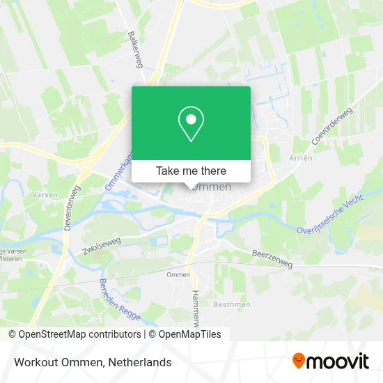 Workout Ommen map