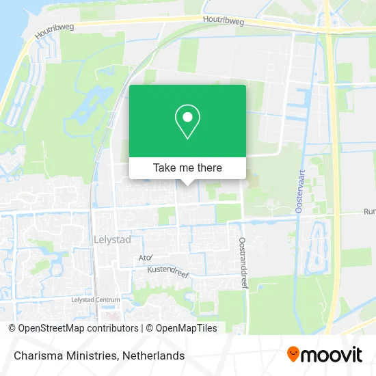 Charisma Ministries map