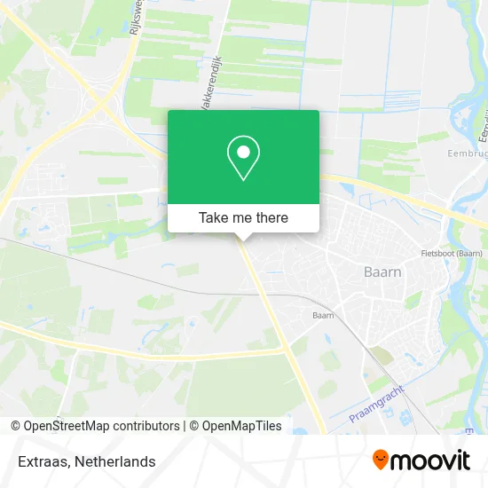 Extraas map