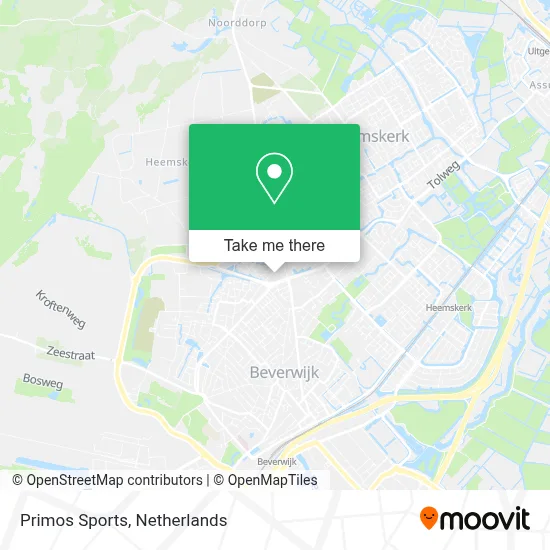 Primos Sports map