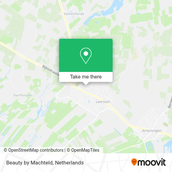 Beauty by Machteld map