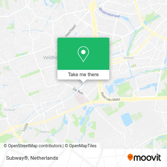 Subway® map