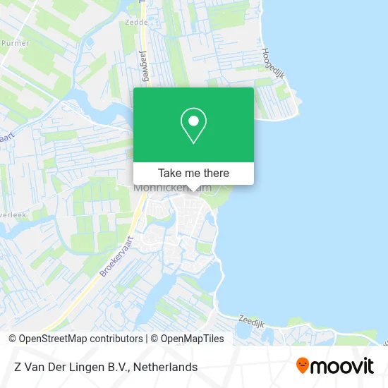 Z Van Der Lingen B.V. map