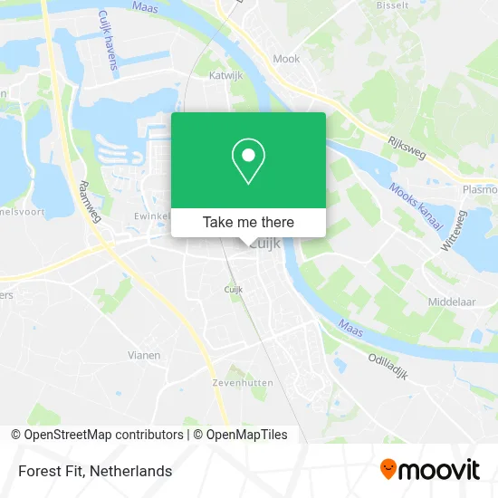 Forest Fit map