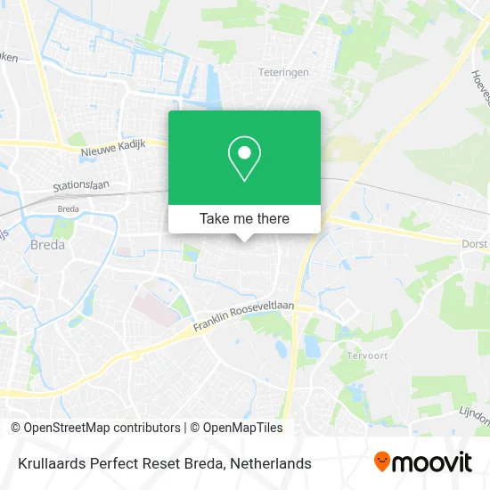 Krullaards Perfect Reset Breda map
