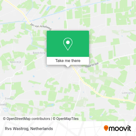 Rvs Wastrog map