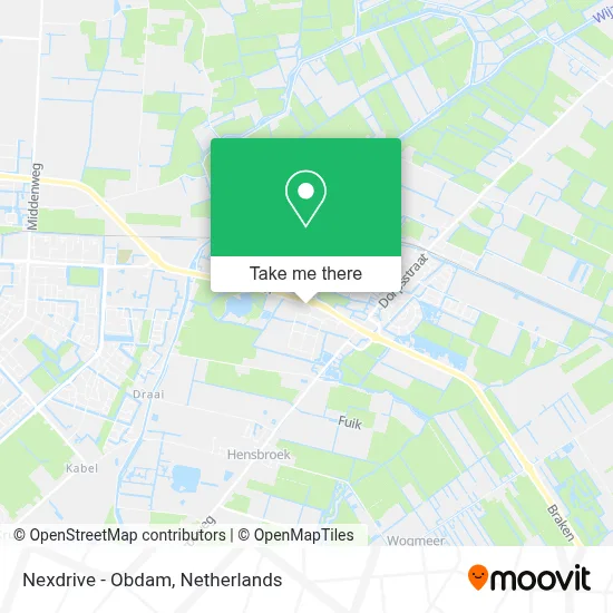 Nexdrive - Obdam map