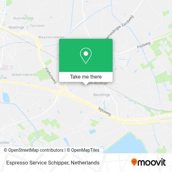Espresso Service Schipper map
