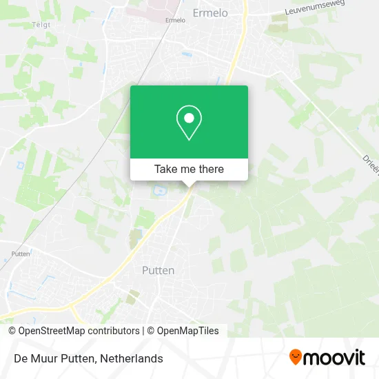 De Muur Putten map