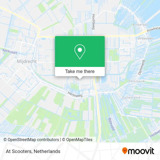 At Scooters map