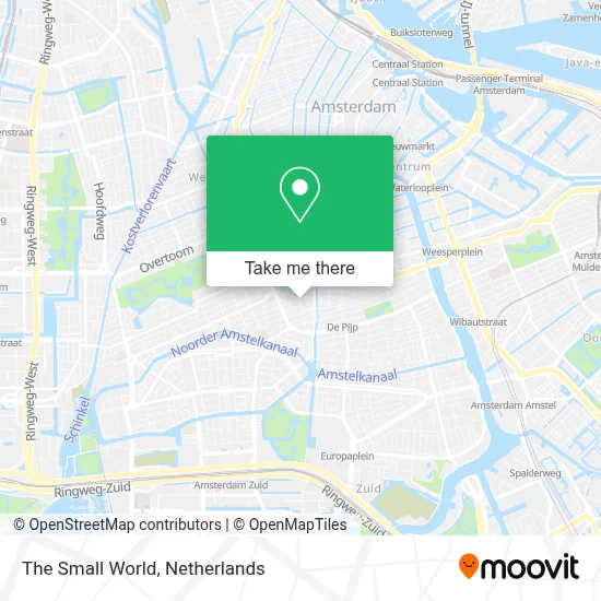The Small World map