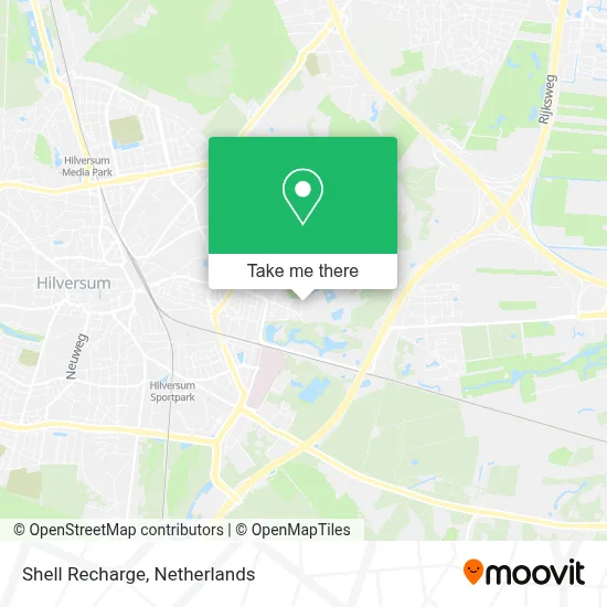 Shell Recharge map