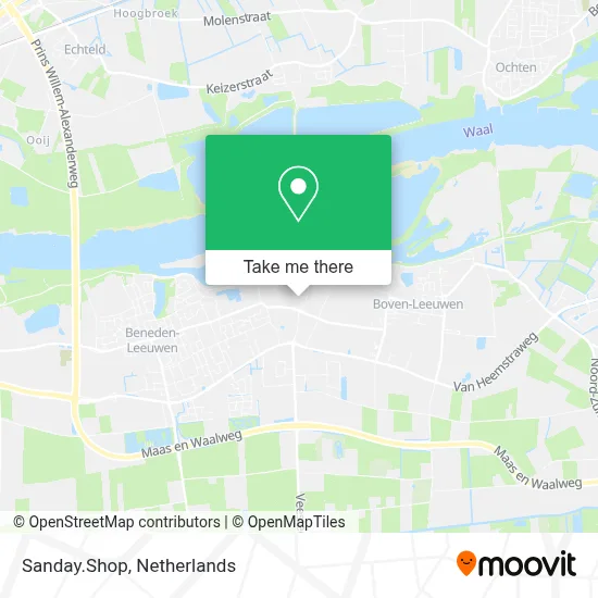 Sanday.Shop map