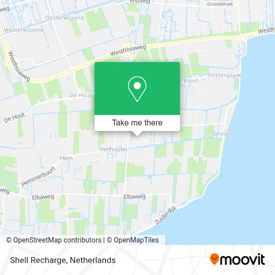 Shell Recharge map