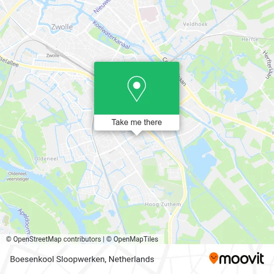 Boesenkool Sloopwerken Karte