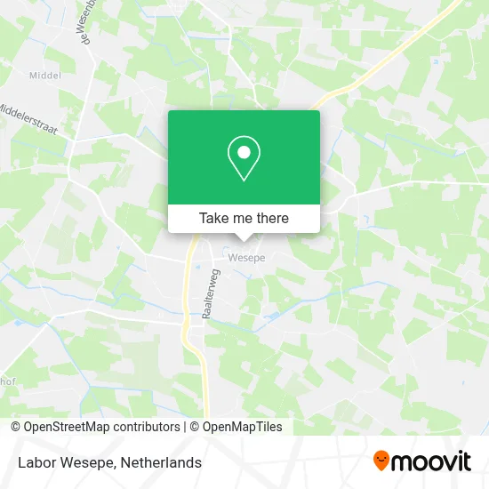 Labor Wesepe map